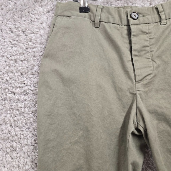 Allsaints Park Chino Pants Mens 30x30 Gray Slim Straight Button Fly‎ Office - Picture 3 of 13